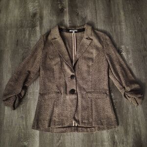 Charlotte Russe Brown Blazer Jacket